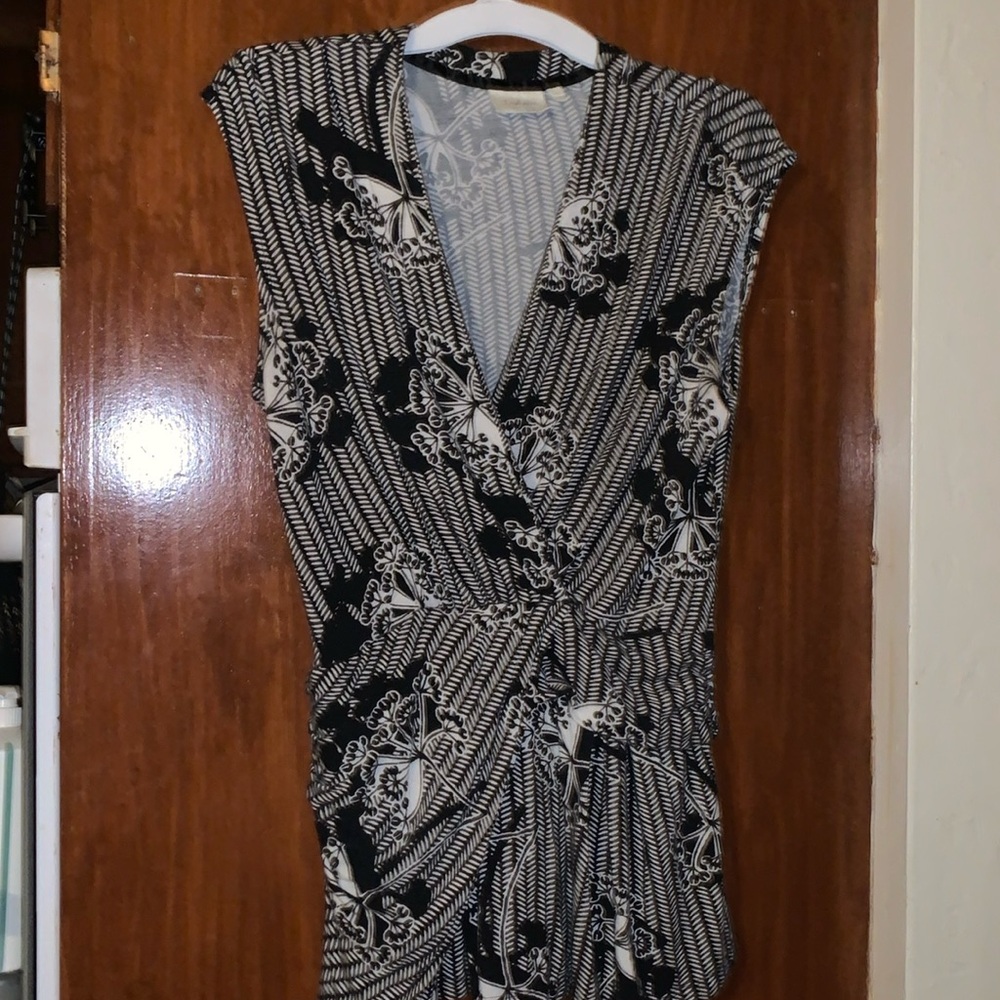Anthropologie Deletta Draped Lorine Blouse